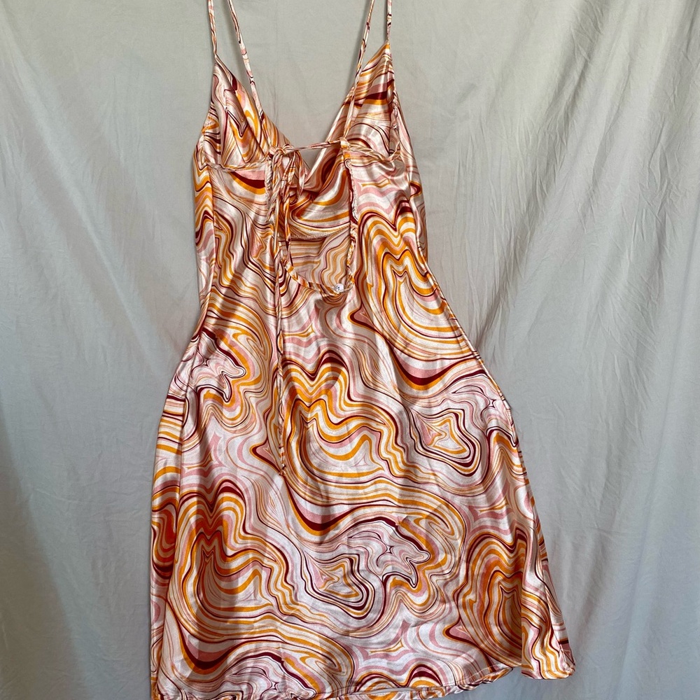 Swirl Patterned Dress - Picture 2 of 3